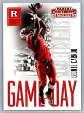 Leonte Carroo #30, Game Day, Rutgers Scarlet Knights, 2016 Panini Contenders