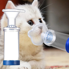 Pet Inhaler Chamber Mask for Cats  Dogs Aerosol Spacer with Gasket