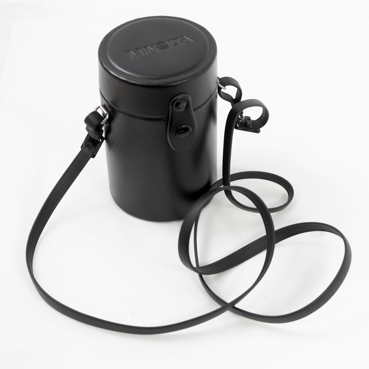 [Top Mint]genuine MINOLTA LH-1034 LENS HARD CASE w/ Strap Original Japan