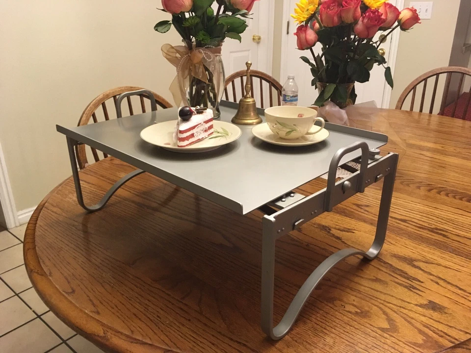 Bandeja de regazo Escritorio portátil de colección Ejército militar de EE. UU. médico Foto 2 de 4