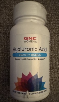 GNC Women's Hyaluronic Acid 30 Capsules Exp 04/2025