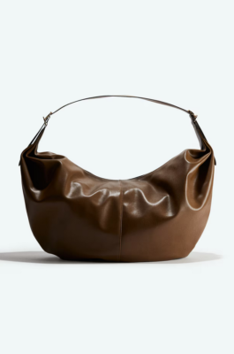 H&M S/S 2025 Large Slouchy Shoulder Bag (Brown) | eBay
