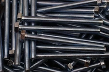 (20) Grade 5 Full Thread 1/2-13 x 6 Hex Head Tap Bolt Zinc Plated