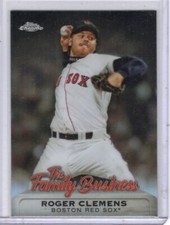 2019 Topps Chrome The Family Business #6 Roger Clemens Boston Red Sox
