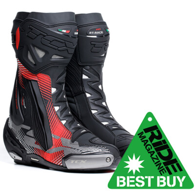 Motorcycle Race Boots TCX RT-Race Pro Air Black Red Grey Motorbike RT Race 678