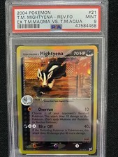 EX Team Magma Vs. Team Aqua Team Magma's Mightyena Reverse Foil 21/95 PSA 9 on eBay