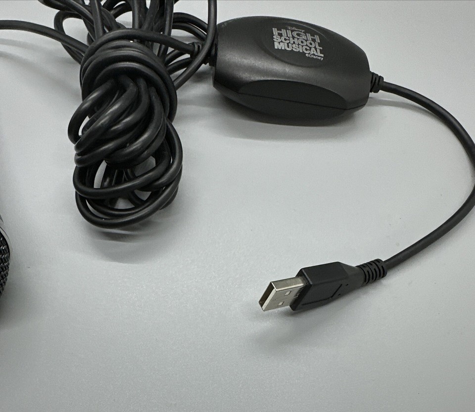 Guitar Hero Rock Band Wired USB Microphone Xbox Playstation Wii PC