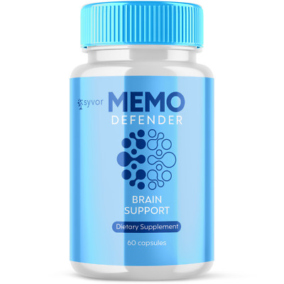 Memo Defender Brain Max Support Supplement Pills Advanced Formula 60 Capsules