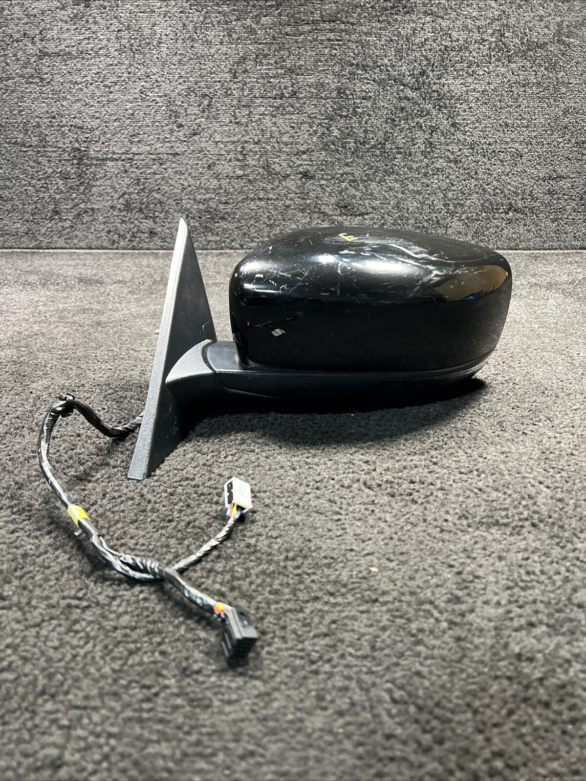 2014-2017 Maserati Ghibli Left Side Power Door Mirror Heated OEM Black