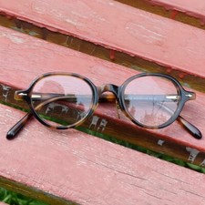 Hand Made Thick Acetate Oval Eyeglass Frames Retro Full Rim Glasses RX-Able