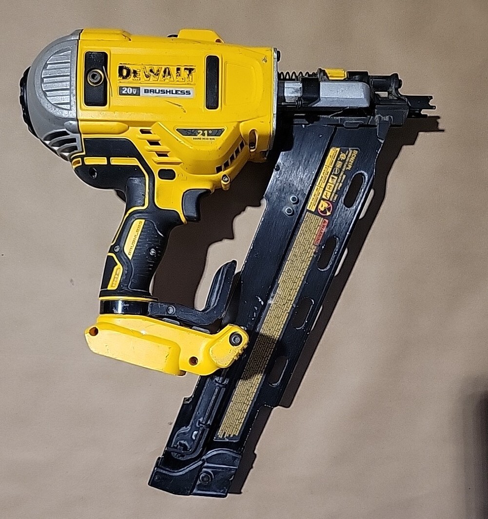 DeWalt 20V Max 21 Degree Cordless Brushless Collated Framing Nailer Gun Dcn21pl eBay