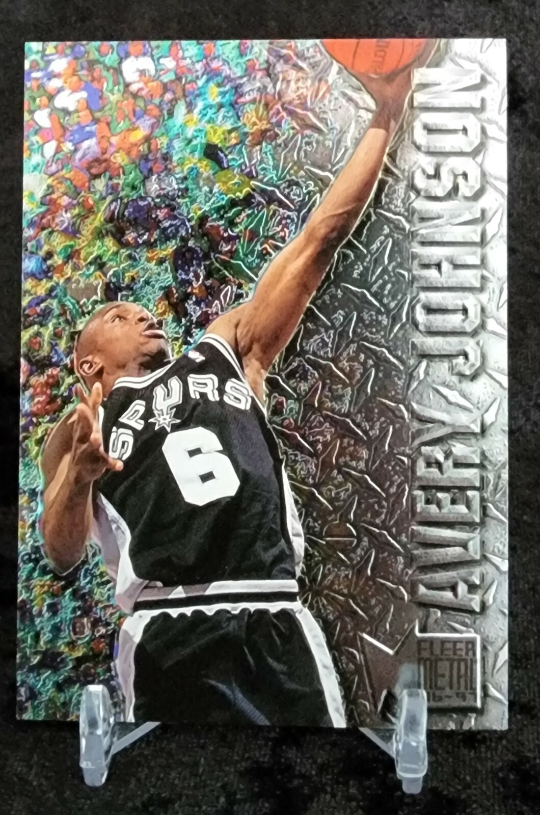 1996-97 FLEER METAL Avery Johnson #90 SKYBOX - MINT PERFECT