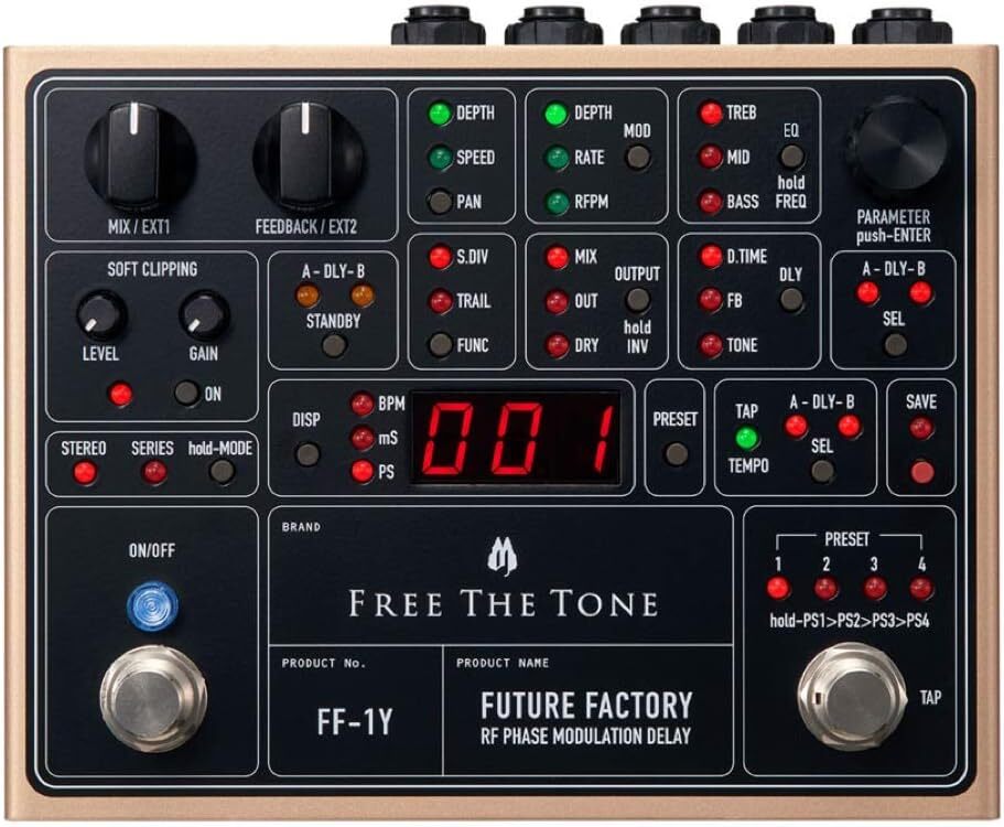 Free The Tone FF-1Y FUTURE FACTORY RF PHASE MODULATION DELAY