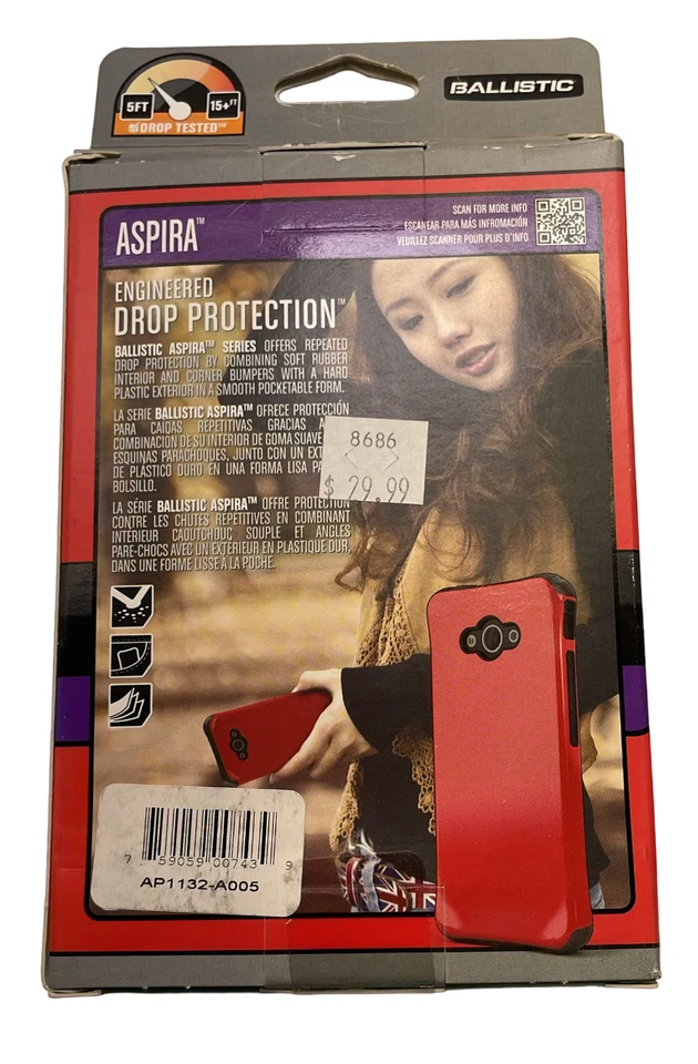 Ballistic Aspira Case for HTC One, Black/Lime Green - Image 3 of 4