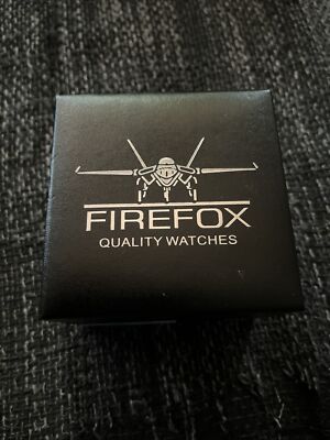 Armbanduhr Herren Firefox Quality Watches FFS15-104 Edelstahl, nicht benutzt.
