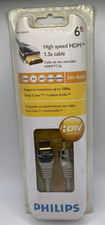 Philips High Speed HDMI 1.3a Cable 6FT. 1080P 24K Gold