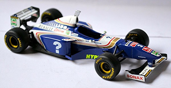 Williams Renault FW19 Formula1 French Gp 1997 #3 Jacques Villeneuve 1:43-image