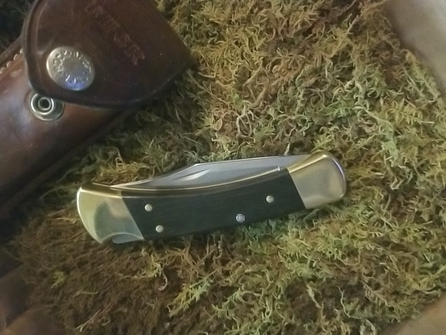 Buck Pocket Knife 110 eBay