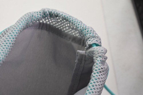 Nike Air Jordan 669816 012 Drawstring Cinch Gym Bag Backpack Teal Gray #23 - Picture 11 of 11