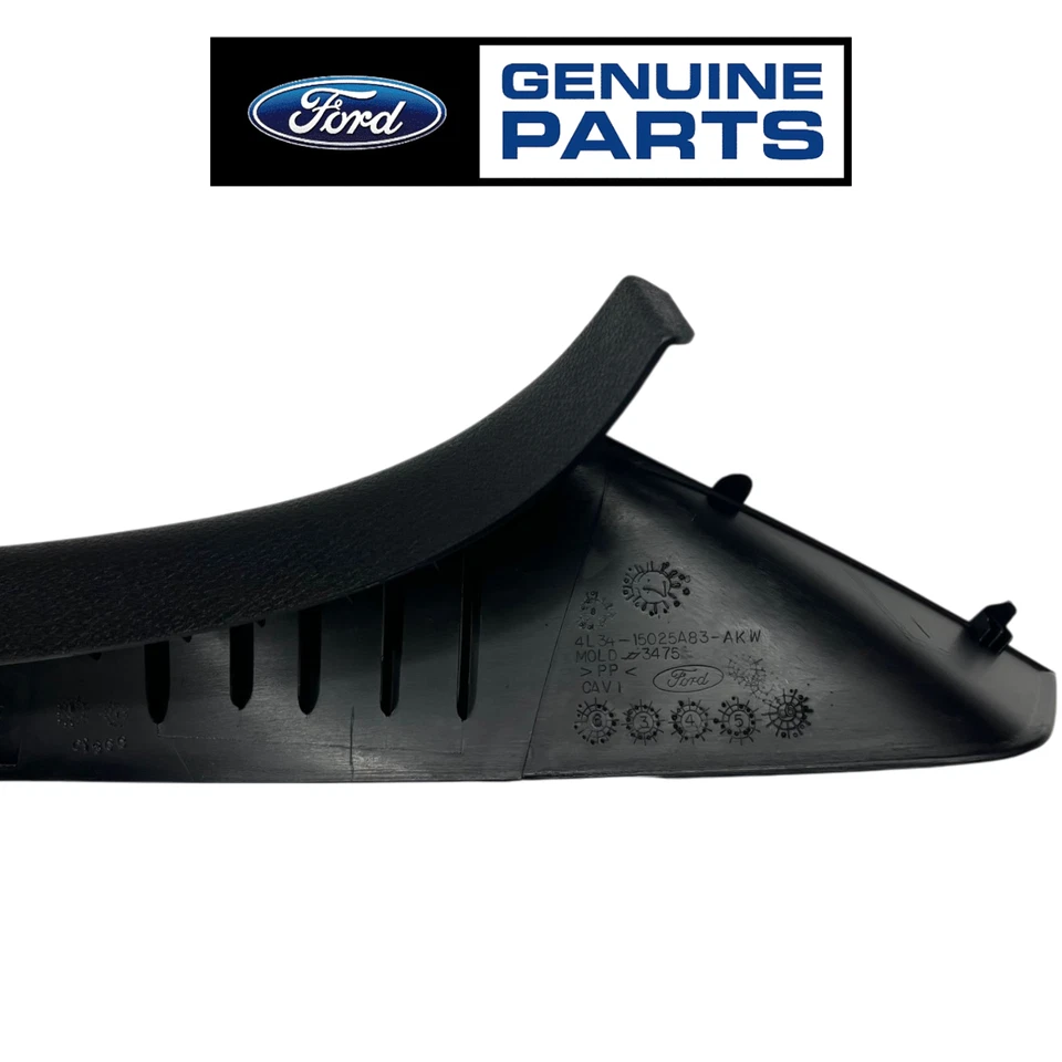 Panel de ajuste de pilar A con mango de asistencia para conductor izquierdo Ford F150 OEM 4L3Z1503599AAA Foto 4 de 4