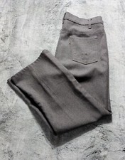 Vintage 1995 Levi's Dacron Polyester Men's Pants Size 40x32, Brown Made In USA