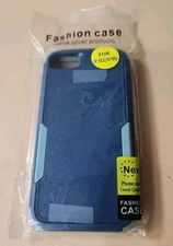 For iPhone SE2 Navy Blue Case Shockproof Heavy Duty Rugged Protective Cover