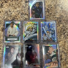 2023 Topps Chrome Star Wars Inserts And Refractors Plus More