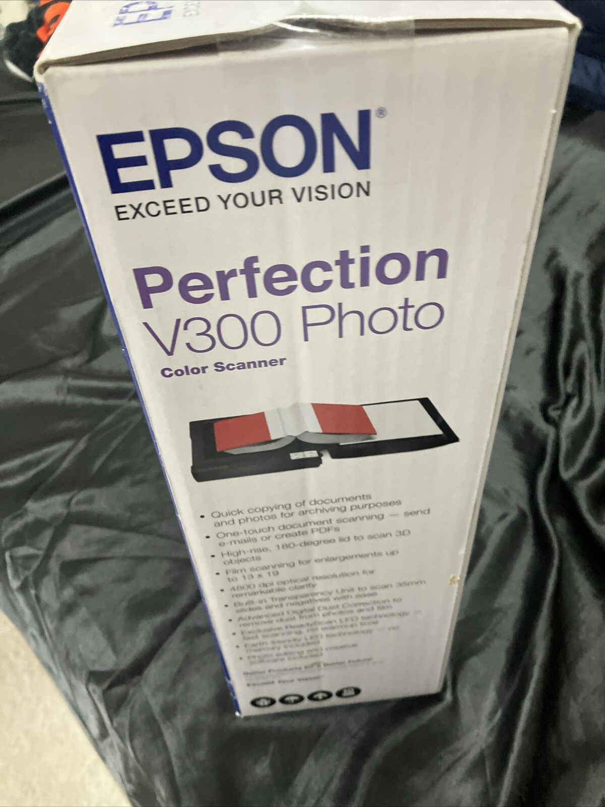 EPSON V300 Perfection Photo Flatbed Color Scanner Document Scanner New Sealed! eBay