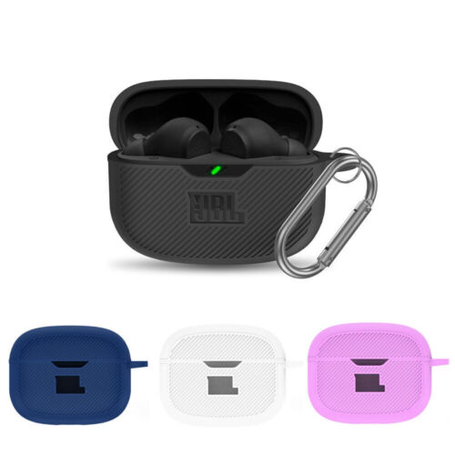 For JBL Vibe Beam Bluetooth HeadsetShockproof Silicone Case Pure Color Cover - Picture 2 of 21