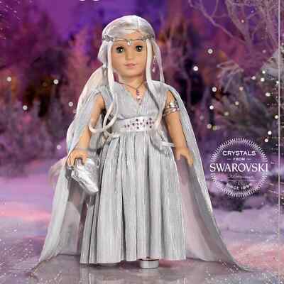 American Girl 2023 Shimmering Silver Holiday Collector Doll