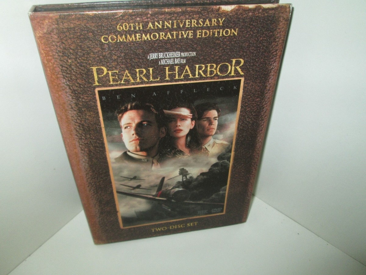 PEARL HARBOR Commemorative Edition (2 disc) dvd Set BEN AFFLECK