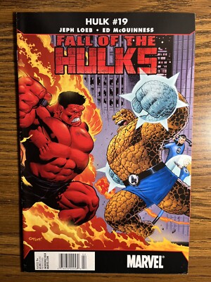 HULK 19 EXTREMELY RARE NEWSSTAND VARIANT MCGUINNESS COVER MARVEL COMICS 2010