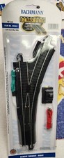 Bachmann E-Z Track HO Remote Right Hand Switch Steel Alloy Roadbed 44462 NEW