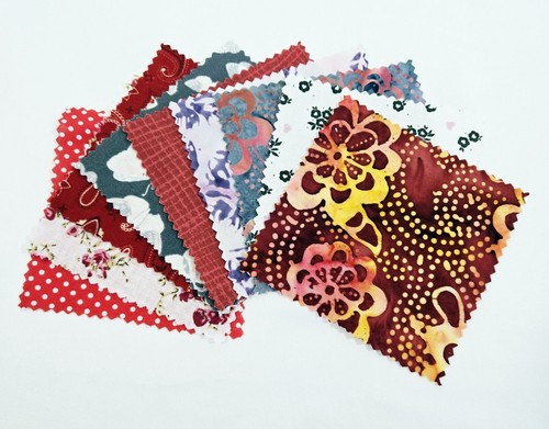 50 Mix Pack Cotton Squares 4'' Patchwork Quilting Fabric Bundle Scraps Lot - Picture 7 of 16