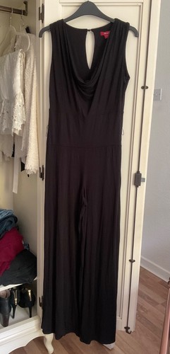 Monsoon black jumpsuit size 12 - Picture 7 of 7
