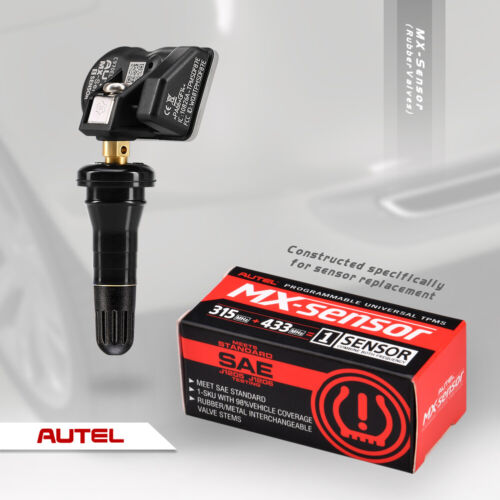 Sensores de presión de neumáticos programables universales Autel TPMS MX-Sensor 315 MHz 433 MHz - Imagen 8 de 21