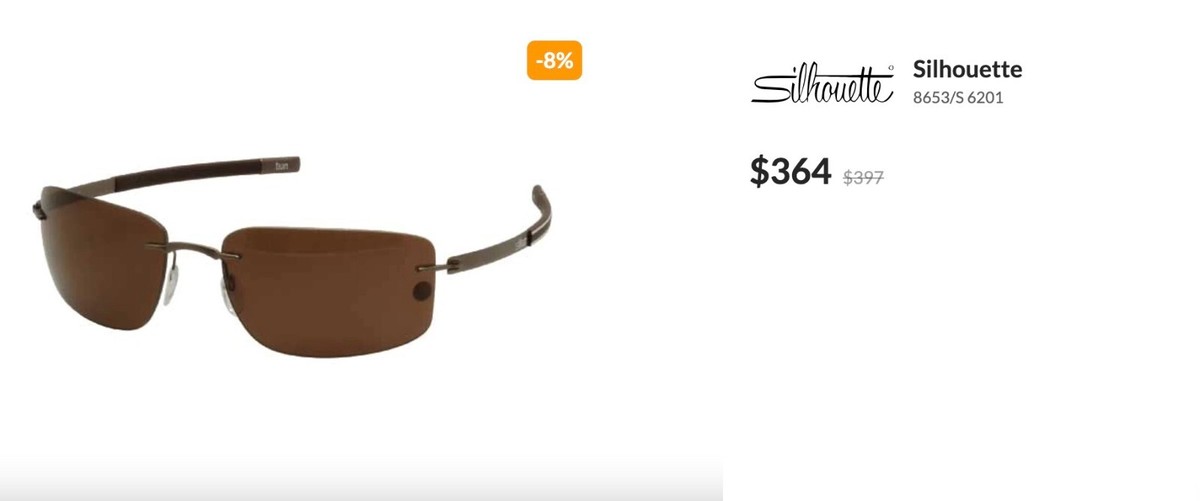 Silhouette Eyeglass Sunglass Frame 8653 40 6202 Made In Austria | eBay