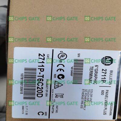 **US Stock** NEW 2711P-T6C20D PanelView Plus 600 Touch Display Module Fast ship