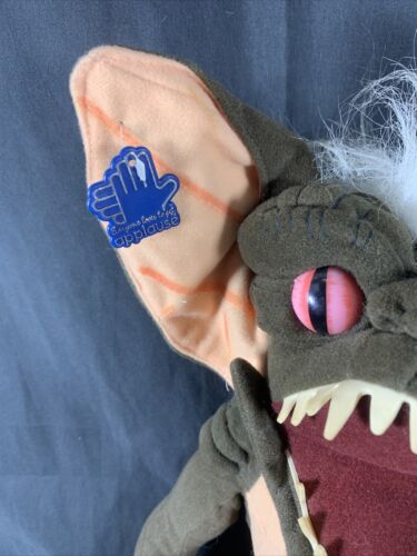 ✨Vintage Streifen Plüschtier Stofftier Gremlins Film Figur Applause 1984 mit Etikett✨ - Bild 4 von 9