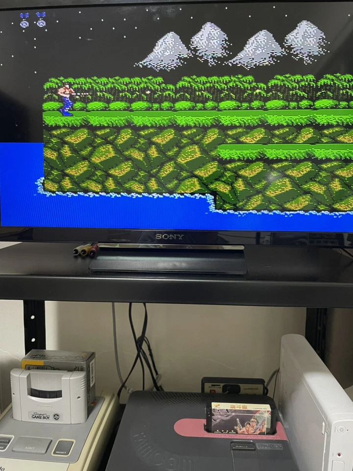 Contra Nintendo Famicom Konami 1988 Japanese Version RC826 Action Retro - Image 4 of 4