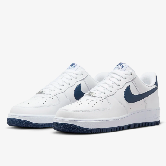 Nike Air Force 1 '07 Low Shoes 'White/Midnight Navy' (FJ4146-104