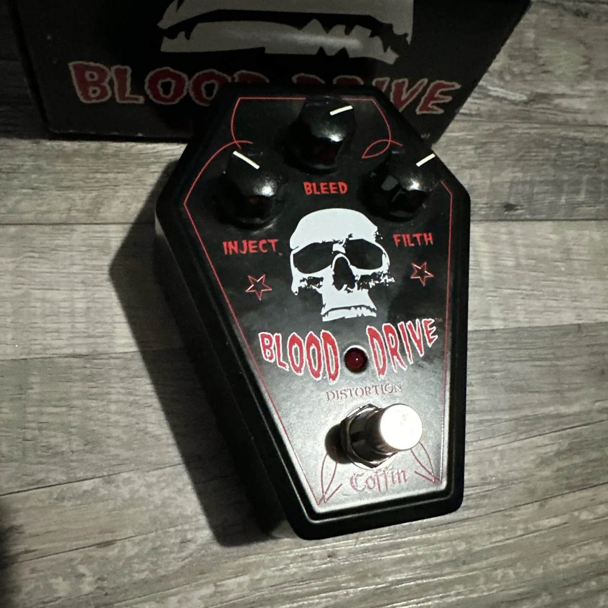 Coffin Case BDFX-1 Blood Drive Overdrive Distortion (made by