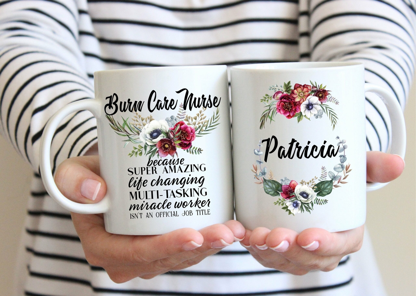 Personalized Burn Care Nurse Gift For Women L Thank You Appreciation Birthday