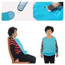 Waterproof Adult Bib for Eating Leakproof Apron Washable Mealtime Adjustable EVA