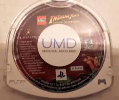 LEGO INDIANA JONES THE ORIGINAL ADVENTURES - Sony PSP UMD Video Game (UMD ONLY)