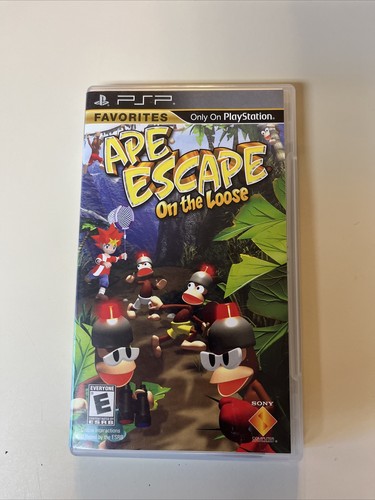 Ape Escape On The Loose PSP Complete with Manual in case Tested