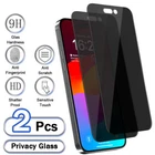 For iPhone 15 14 Pro Max 13 12 Anti-Spy Tempered Glass Privacy Screen Protector