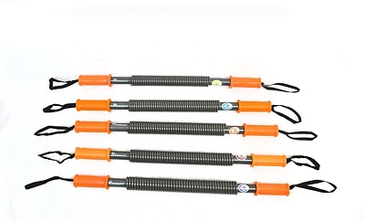 iHuniu Power Twister Bar Dual Federn Super Heavy Duty für Oberkörper Arm Stärke