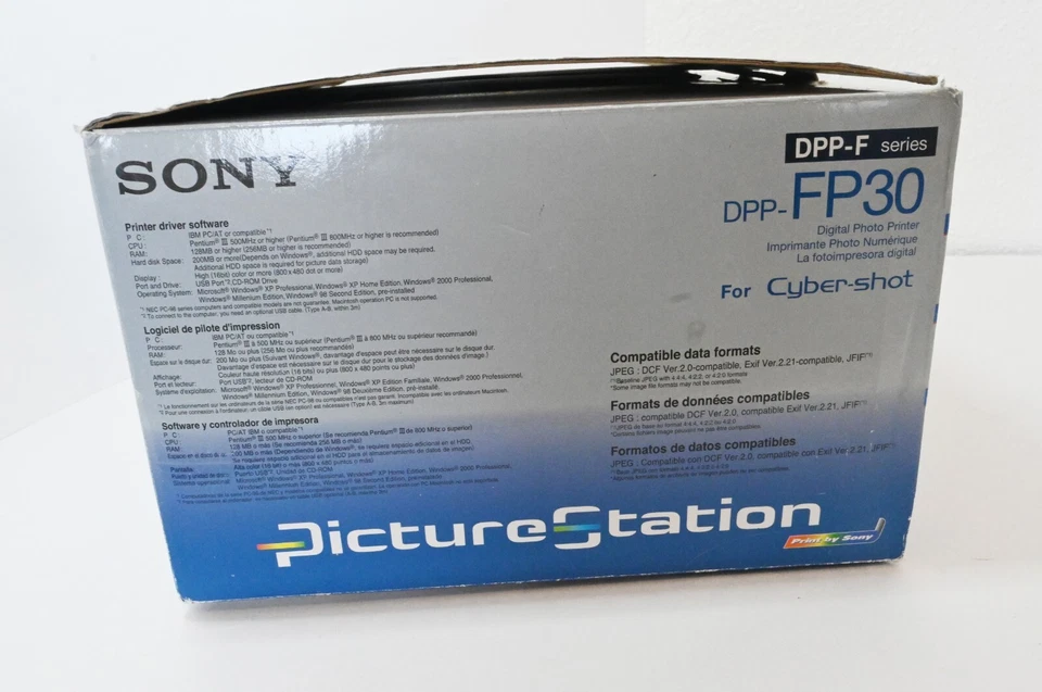 Sony Picture Station Digital Photo Printer DDP-F Series DPP-FP30 For Cyber-shot - Image 3 of 4