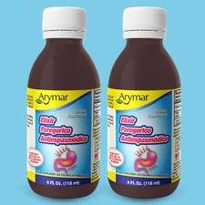 Arymar Elixir Paregorico Antiespasmodico, Digestive Support, 4 fl oz (2-Pack)
